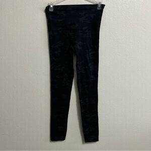 Spanx black camo print leggings